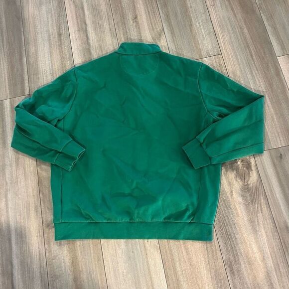 Polo Ralph Lauren Green‎ Performance Quarterzip Sweater Men XL - Picture 6 of 6